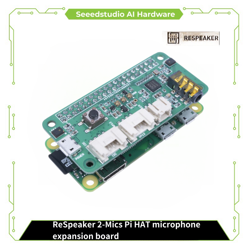 Seeed Studio ReSpeaker 2-Mics  - Raspberry Pi Global Shutter Camera Imx296 reseña y precio
