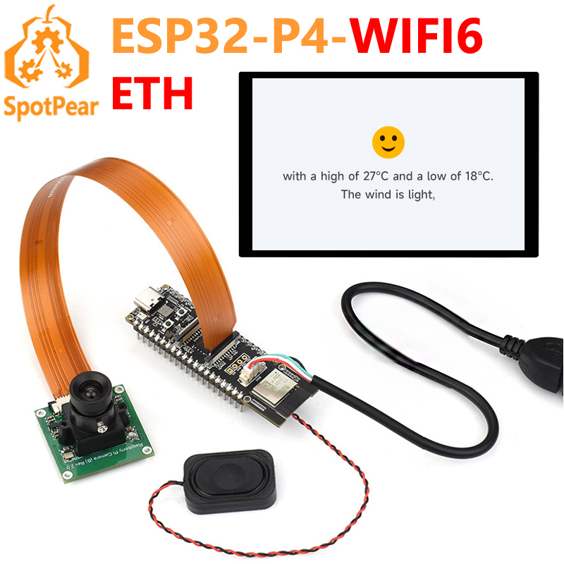 ESP32-P4 WIFI6 ETH Pico Placa  - Raspberry Pi Global Shutter Camera Imx296 reseña y precio